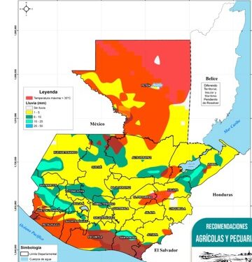 Monitoreo agroclimático de este martes 23 de junio 2026