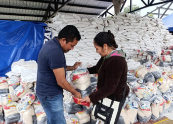 Más de 6 mil familias de Chinautla reciben raciones de alimentos