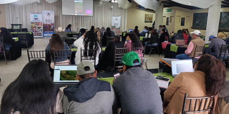 Extensionistas de San Marcos aprenden uso estratégico del Geoportal