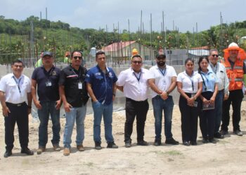Destacan avances en la construcción del nuevo Centro de Salud de Melchor de Mencos, Petén
