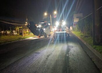 Mejoras en la carretera de Fraijanes ofrecen una circulación más segura