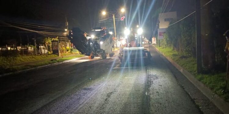 Mejoras en la carretera de Fraijanes ofrecen una circulación más segura
