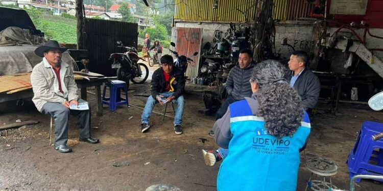 Avanza el levantamiento de información en San Marcos y Quetzaltenango
