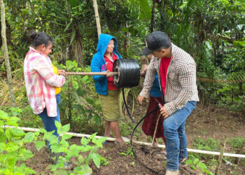Implementan tecnología de riego y captación de agua en comunidades de Chiquimula