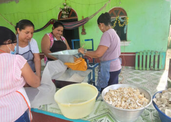 Mujeres de El Chal deshidratan y transforman alimentos