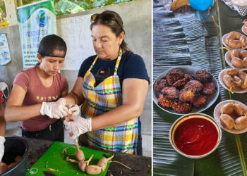 Mujeres de Livingston aprenden a elaborar productos a base de tilapia