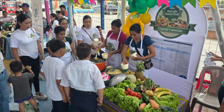 Recetas con productos locales promueven una alimentación escolar saludable en Camotán