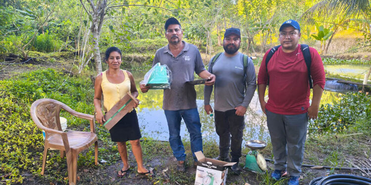 Promueven buenas prácticas entre productores de tilapia