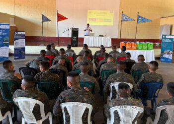Soldados de infantería aprenden a prevenir y detectar el Gusano Barrenador