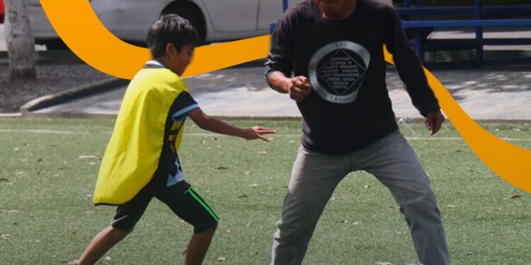 Chamuscas Padres vs. Hijos en el Centro Deportivo Campos del Roosevelt