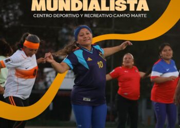 Zumba Mundialista, una jornada de actividad física, música y diversión