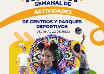 ¡Disfruta de una semana llena de deporte, recreación, convivencia y alegría!