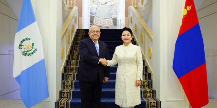 Guatemala y Mongolia refrendan sus lazos de amistad y cooperación