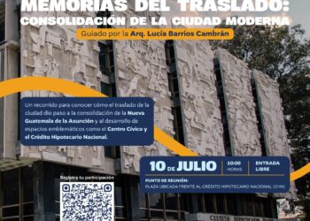 Recorrido guiado “Memorias del traslado: Consolidación de la ciudad moderna”
