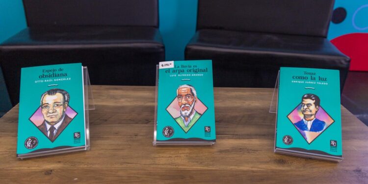 Editorial Cultura presenta tres antologías dedicadas a destacados poetas guatemaltecos
