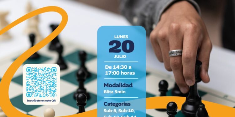 Estrategia y talento se unen en el Torneo Blitz por el Día Mundial del Ajedrez