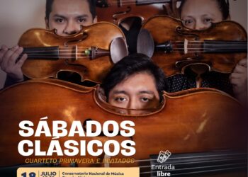 Cuarteto Primavera ofrece concierto gratuito este sábado
