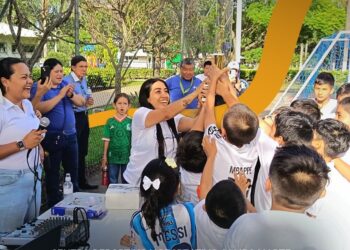 Niñez y deporte brillan en la Cuadrangular Infantil de Fútbol