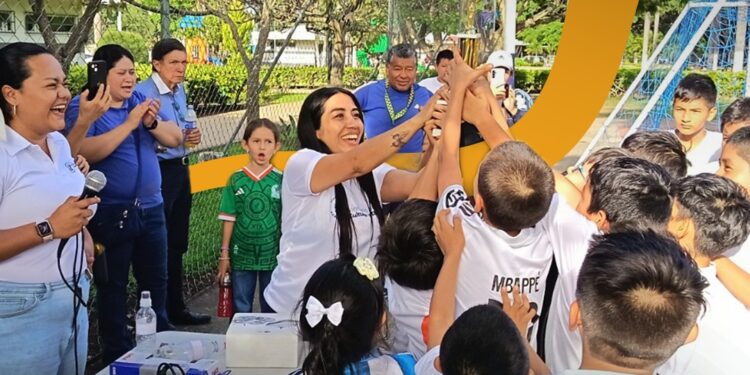 Niñez y deporte brillan en la Cuadrangular Infantil de Fútbol