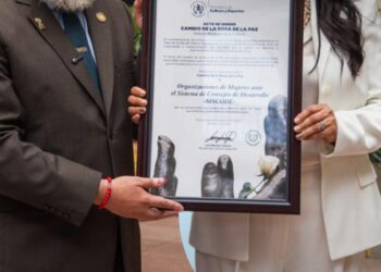 Organizaciones de mujeres reciben reconocimiento como Mensajeras de la Paz