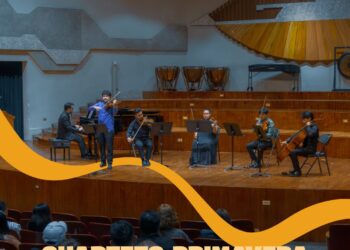 Cuarteto Primavera deleita con una velada musical extraordinaria