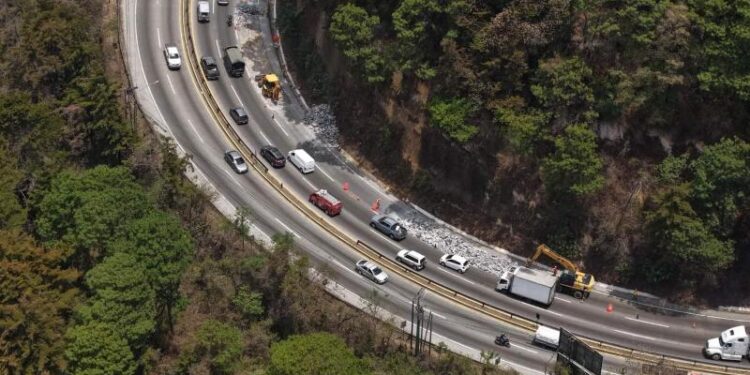 CIV trabaja para la recuperación de la Ruta Interamericana entre Mixco y San Lucas Sacatepéquez