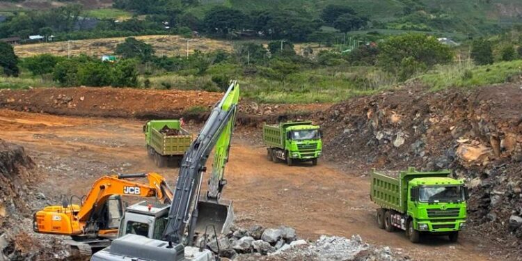 Avanza la construcción del Anillo C-50 sobre El Obrajuelo, Villa Canales