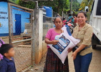 Entrega de insumos impulsa la seguridad alimentaria en Alta Verapaz