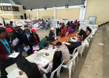 APA inicia la entrega raciones de alimentos a más de ocho mil familias