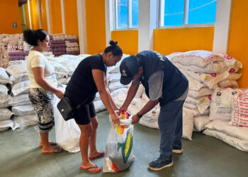 Llegan alimentos para familias de El Asintal