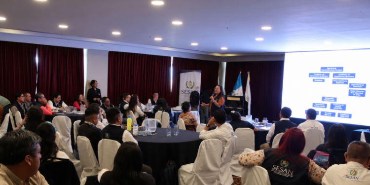 SESAN fortalece capacidades de sus equipos territoriales para avanzar en cumplimiento de meta presidencial