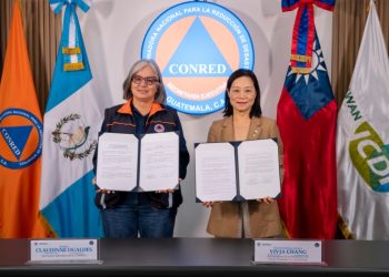 GUATEMALA Y REPÚBLICA DE CHINA (TAIWÁN) FIRMAN ACUERDO DE COOPERACIÓN SOBRE ALERTA TEMPRANA PARA ALTA VERAPAZ