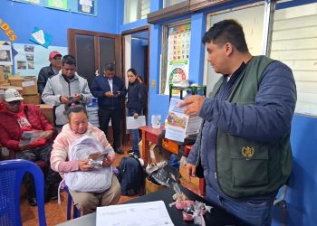 Asistencia técnica e insumos agrícolas fortalecen huertos escolares