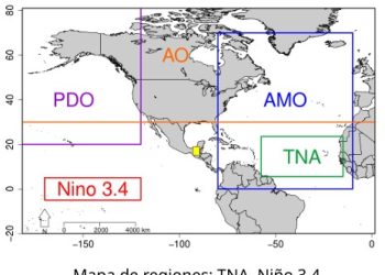Conoce la perspectiva climática para el mes de agosto de 2026