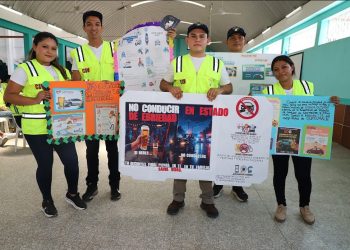 Jóvenes se capacitan en educación vial para llevar prevención a sus comunidades