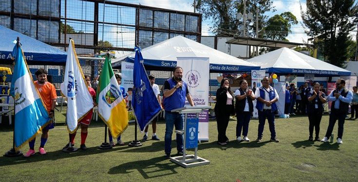 Rally por el Día de la Juventud promueve salud y prevención en San José Pinula