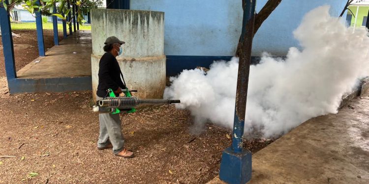 Jornadas de nebulización contra el dengue llegan a más comunidades de La Libertad, Petén