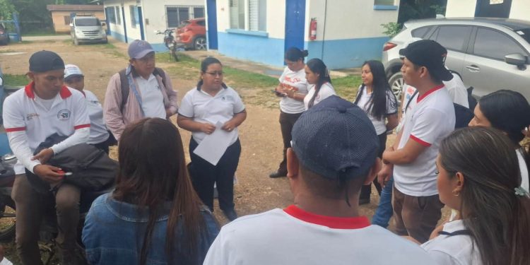 La vacunación contra el sarampión avanza en comunidades de La Libertad, Petén