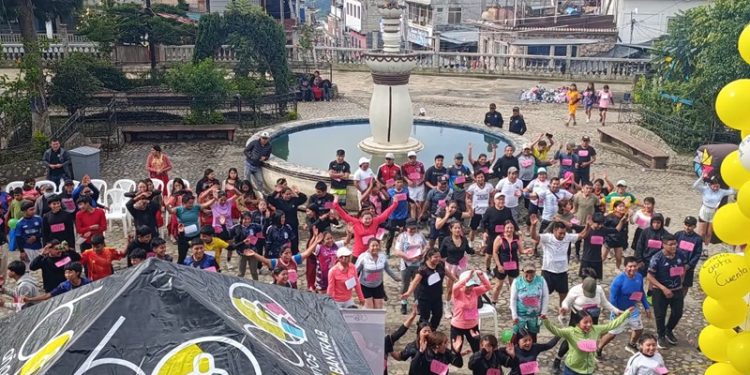 Nutricarrera promueve una alimentación saludable en San Gaspar Chajul