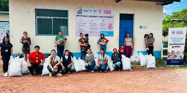 Protección nutricional se impulsa en Agua Blanca, Jutiapa, para el bienestar de la niñez