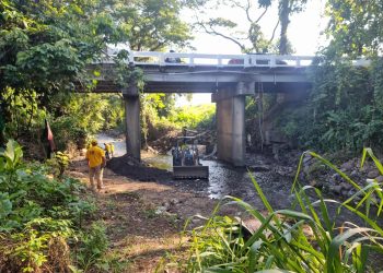 Reprograman cierres viales en el puente Pachipá, kilómetro 142