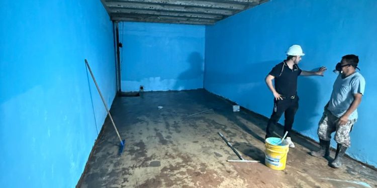 El trabajo que no se ve también garantiza agua para los viajeros del AILA
