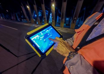 Efectúan estudios técnicos especializados en puente del Anillo Periférico