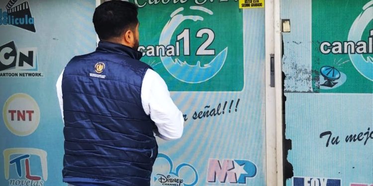 Supervisan servicio de televisión por cable en municipios de Quetzaltenango