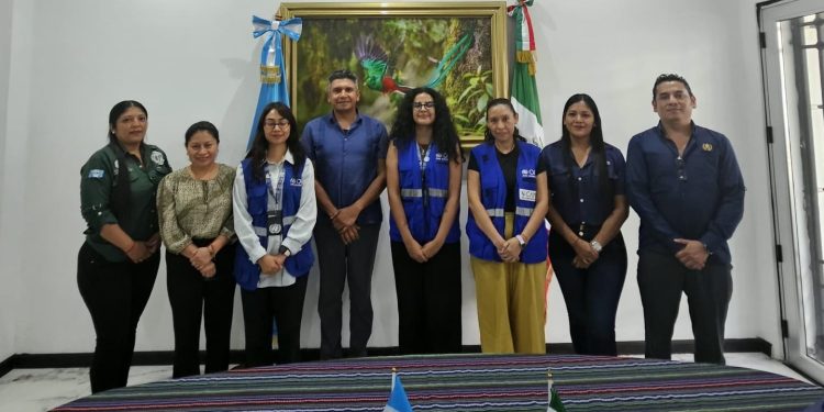 Consulado en Ciudad Hidalgo y OIM coordinan acciones en beneficio de los guatemaltecos