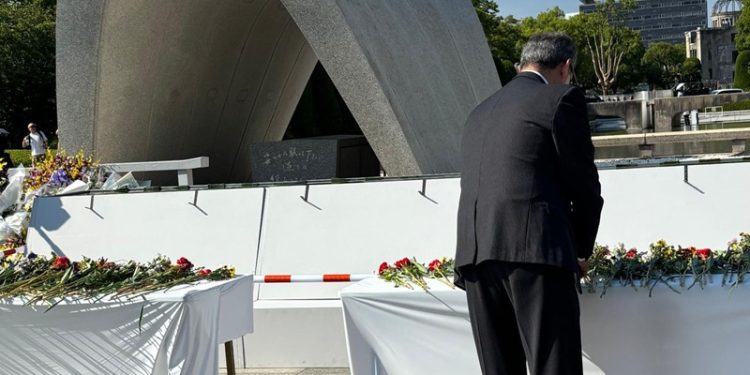 Embajada de Guatemala en Japón participa en la Ceremonia Conmemorativa de la Paz en Hiroshima