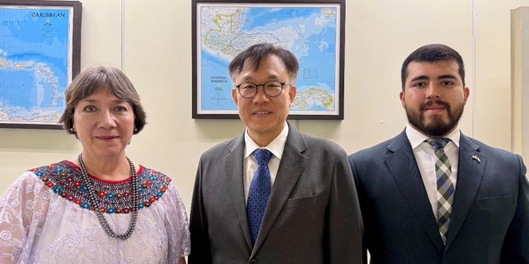 Embajada de Guatemala se reúne con director para América Latina de la Cancillería surcoreana