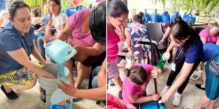 Instruyen en la elaboración de insumos para emprendimientos a mujeres de Zacapa