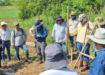 Prácticas en campo marcan segunda jornada de Talleres Regionales Keyline en Suchitepéquez