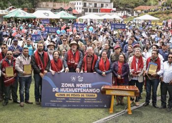Presidente Bernardo Arévalo declara Pisos Libres de Tierra a seis municipios del área Norte de Huehuetenango